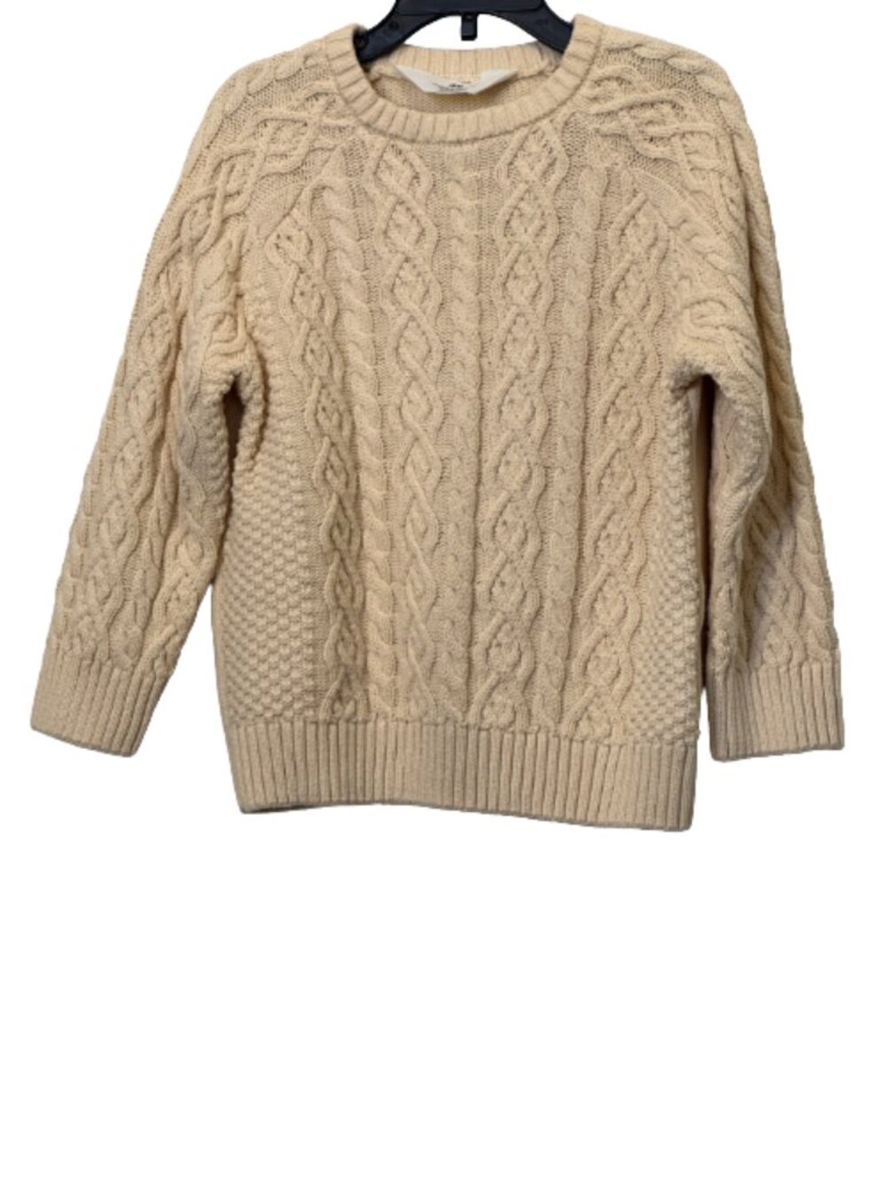 H&M Kids Beige Cable Knit Sweater Size 5T-6 Years